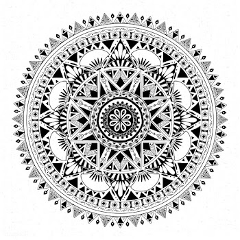 Boho pattern style graphic vector | Free stock vector - 44914