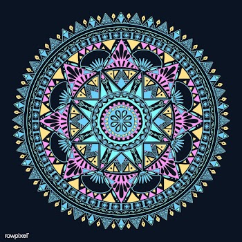 Boho pattern style graphic vector | Free stock vector - 44919