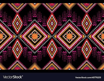 boho pattern tribal ethnic motifs geometric