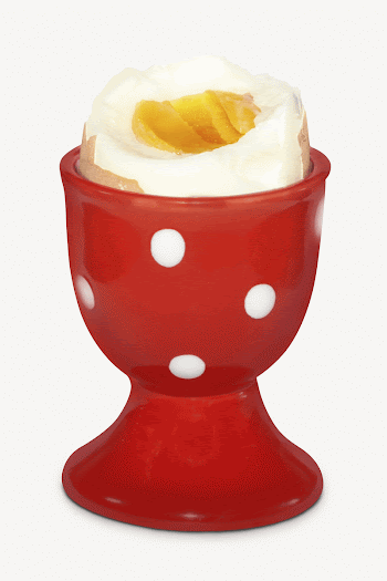 Boiled egg, breakfast food isolated | Free PSD - rawpixel