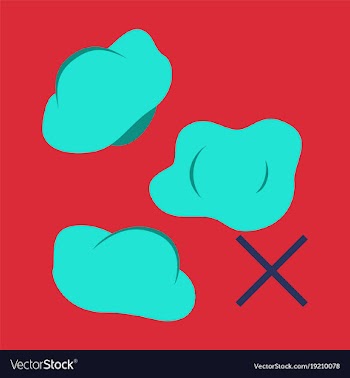 Boiled meat dumplings dough khinkali pelmeni vector image
