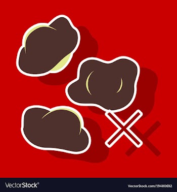 Boiled meat dumplings dough khinkali pelmeni vector image