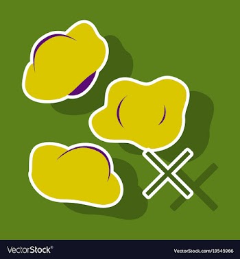Boiled meat dumplings dough khinkali pelmeni vector image