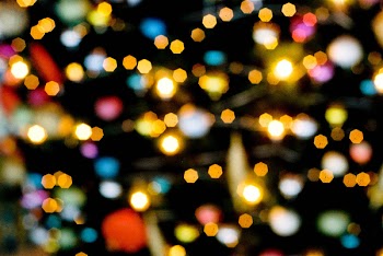 Bokeh, glitter vintage lights background