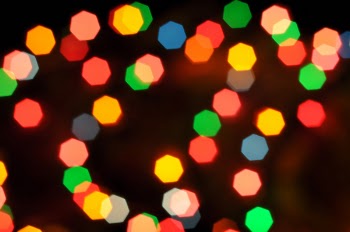 Bokeh, glitter vintage lights background