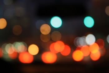 Bokeh, glitter vintage lights background