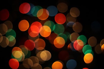Bokeh, glitter vintage lights background