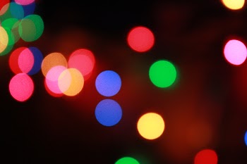 Bokeh, glitter vintage lights background