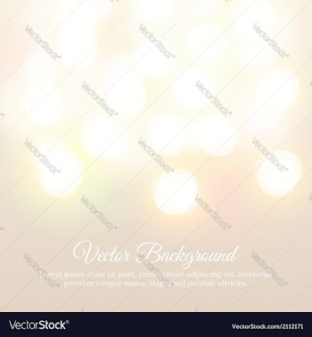 Bokeh Light Vintage Background vector image