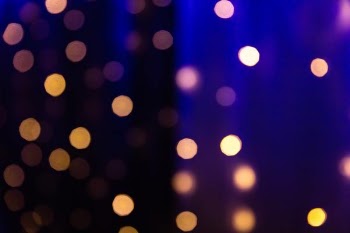 bokeh photograph of lights