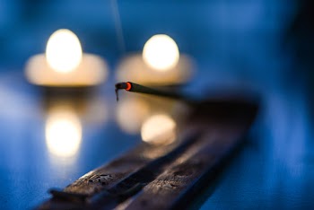 Bokeh Photography of Black Stick