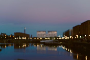 bokeh photography of citylights