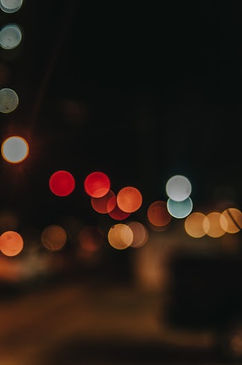Bokeh Photography of different colored lights