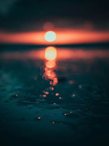 bokeh photography of lights