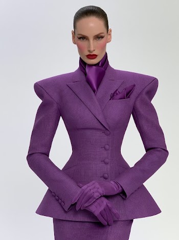 Bold Avante Garde Corporate Couture for Empowered Women