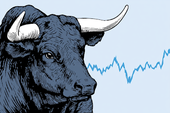 Bold Bull Market Illustration