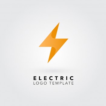 Bolt logo design Free Vector