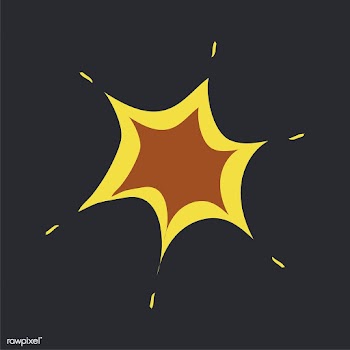 Bomb bang black | Free stock vector - 60340