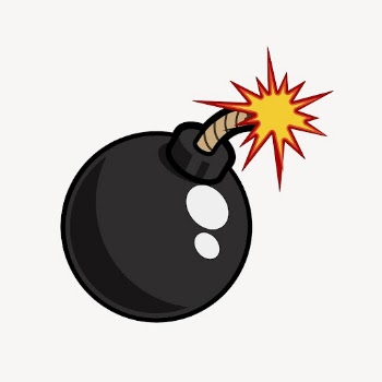 Bomb cartoon clipart, explosive illustration | Free Vector - rawpixel