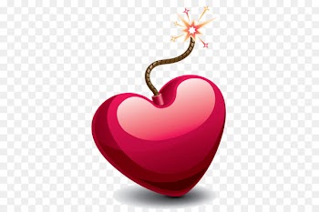 Bomb Heart Clip art - Love Bomb 
