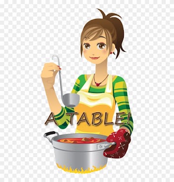 Bon Appetit - Girl Cartoon Cooking Png