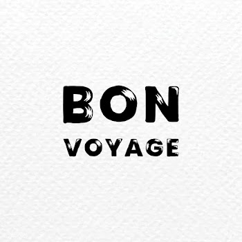 Bon Voyage greeting | Free stock vector - 1016683
