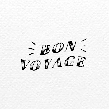 Bon Voyage greeting | Free stock vector - 1016687