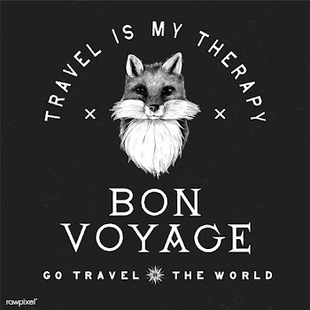 Bon voyage logo design vector | Free stock vector - 463563