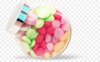 Bonbon Gummi candy Cotton candy - Jar of candy 