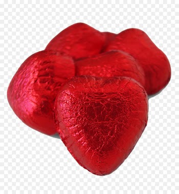 Bonbon Heart Candy Red - Heart-shaped chocolate 