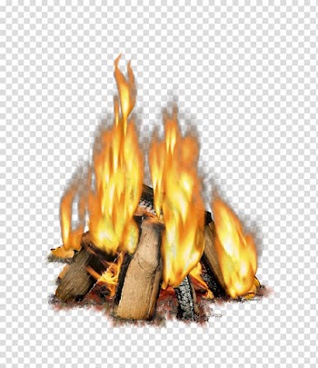 Bonfire illustration, Light Fireplace Wood Combustion, fire transparent background PNG clipart