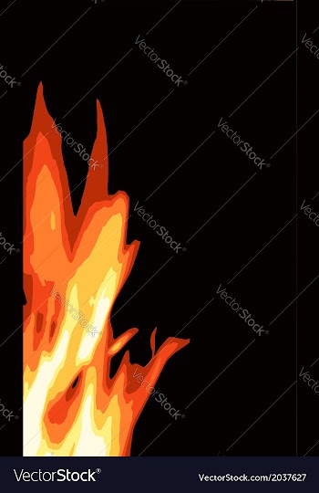  					Bonfire vector image														