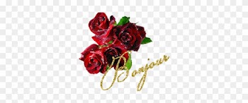 Bonjour Mon Chèri D Amour Et La Une Très Belle Photo - Glitter Rose Transparent