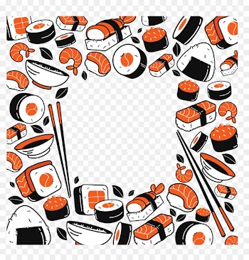 Bonsai Sushi Bar Japanese Cuisine Restaurant Vector graphics - afternoon cartoon 