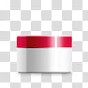 BONSHOP free cosmetic icons, red and white line transparent background PNG clipart