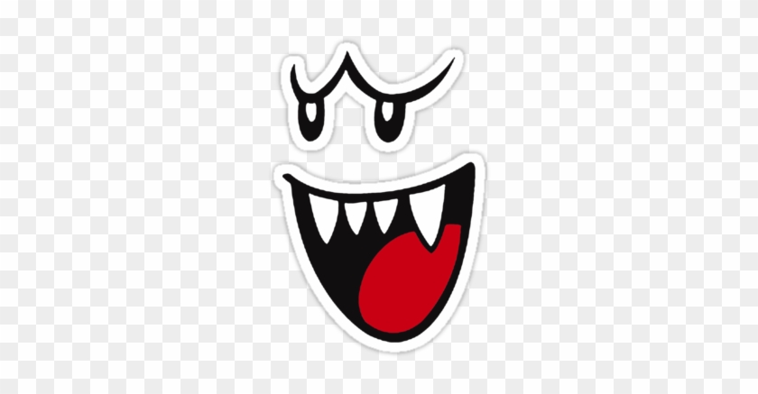 Boo Face - - Super Mario Ghost Face