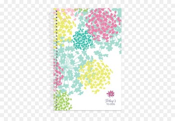 Book Action item Hardcover Personal organizer Planning - ink lotus pond 