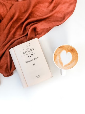 Book and Coffee Minimal Flatlay