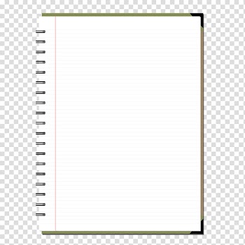 Book, black lined spring notebook illustration transparent background PNG clipart