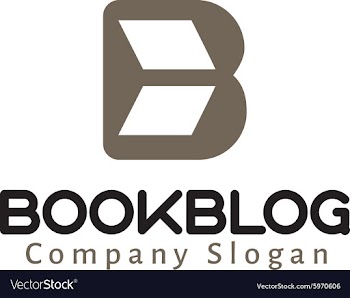  					Book blog Logo vector image														