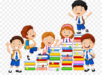 Book Child Reading Illustration - Books and student 