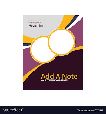Book cover victor design vector image