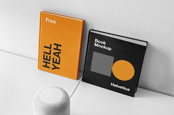 Book Covers PSD Mockup free book mockup helvetica yeah 773h 
