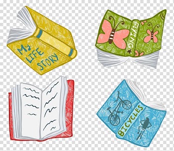 Book Drawing Illustration, Color book transparent background PNG clipart