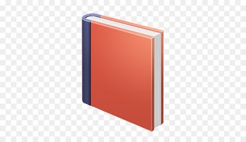 Book, Ebook, Ereaders, Orange, Red PNG