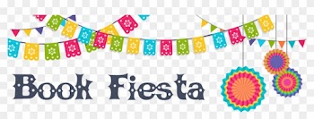 Book Fiesta Text With Decorations - Fiesta Banner Png