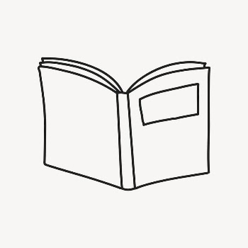 Book hand drawn collage element, | Free PSD Illustration - rawpixel