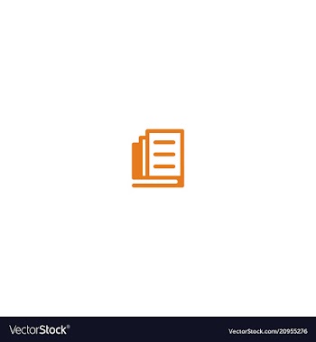 Book logo vector image