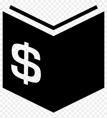 Book Of Economy With Dollar Money Sign Comments - Book Money Icon Png