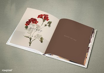 Book page mockup illustration | Free stock psd mockup - 556090